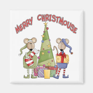 メリーなChristmouse マグネット