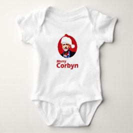 メリーなCorbyn -白いベビーのジャージーのボディスーツ ベビーボディスーツ