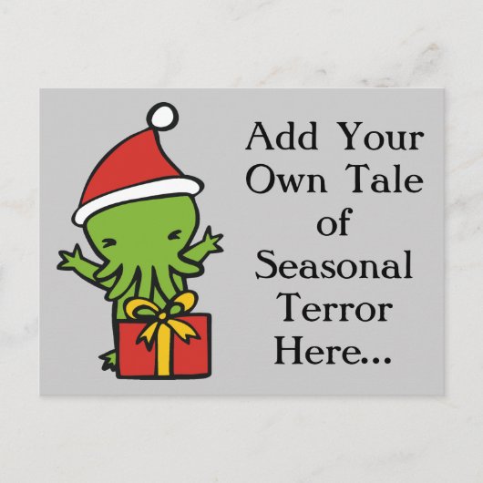 メリーなCthulmas シーズンポストカード (正面)