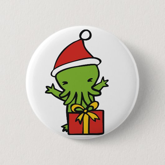 メリーなCthulmas 缶バッジ (正面)