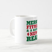 メリーなFitmas コーヒーマグカップ (正面左)