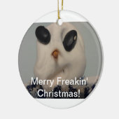 メリーなFreakinのクリスマスのオーナメント2 セラミックオーナメント (左)