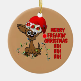 メリーなFreakinのクリスマスの兄弟 セラミックオーナメント
