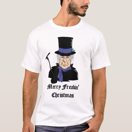 メリーなFreakinのクリスマスのTシャツ Tシャツ (正面)