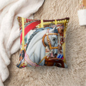 メリーなgoRoundカーニバルの馬シリーズ41 クッション (ブランケット)