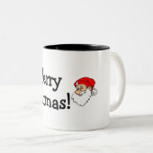 メリーなShitmasサンタ ツートーンマグカップ (正面右)
