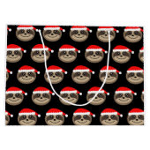 メリーなSlothmasの怠惰のクリスマスのギフトバッグ ラージペーパーバッグ (裏面)