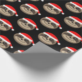 メリーなSlothmasの怠惰のクリスマスのクリスマスの包装紙 ラッピングペーパー (角)