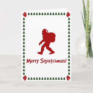 メリーなSquatchmas! (クリスマスカード) シーズンカード