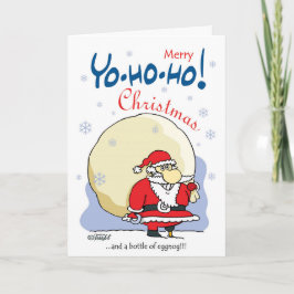 メリーなYo ho hoクリスマス…および1本のエッグノッグ! シーズンカード