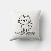 メリーにゃんこキャット クッション (裏面)