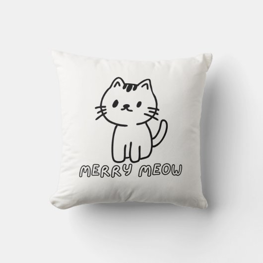 メリーにゃんこキャット クッション (正面)