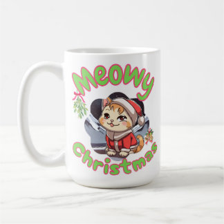 メリーにゃんクリスマス コーヒーマグカップ