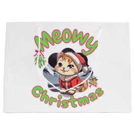 メリーにゃんクリスマス ラージペーパーバッグ