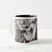 メリーのチャペルのためのコンサートのチケット ツートーンマグカップ (正面左)