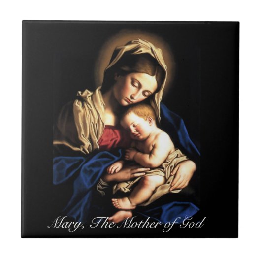 メリーの神の母 タイル (正面)