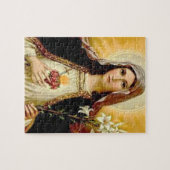 メリーの神聖なハート10のカスタマイズ可能なプロダクト ジグソーパズル (横)