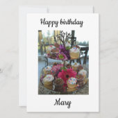 メリーの誕生日 カード (正面)