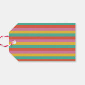 メリーはっきりしたカラフルクリスマス ギフトタグ (裏面横)