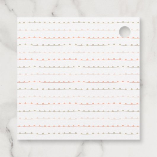 メリーはっきりしたスモダン・クリスマス家族の贈り物ラベル フェイバータグ (裏面)