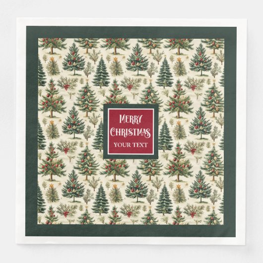 メリーよくはしゃぐクリスマスタイポグラフィ赤い緑 (正面)