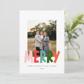 メリーよくはしゃぐ鮮やかデザイン シーズンカード (スタンド正面)