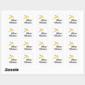 メリーアンドディアクリスマス envelope seals スクエアシール (シート)