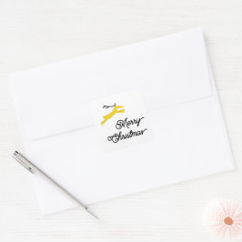 メリーアンドディアクリスマス envelope seals スクエアシール