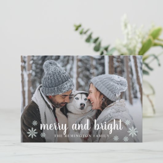 メリーアンドブライトファミリーフォト シーズンカード (スタンド正面)