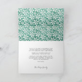 メリーアンドブライト おしゃれな新婚写真 シーズンカード (内部)