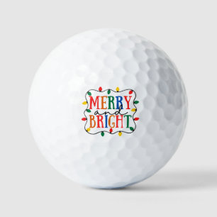 メリーアンドブライト クリスマス ゴルフボール