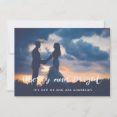 メリーアンドブライト シンプル写真オーバーレイ シーズンカード (正面)