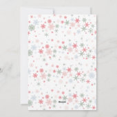 「メリーアンドブライト」雪の結晶カスタム写真 シーズンカード (裏面)