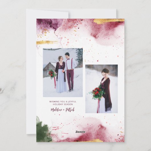 メリーアートクリスマス3の写真 シーズンカード (裏面)