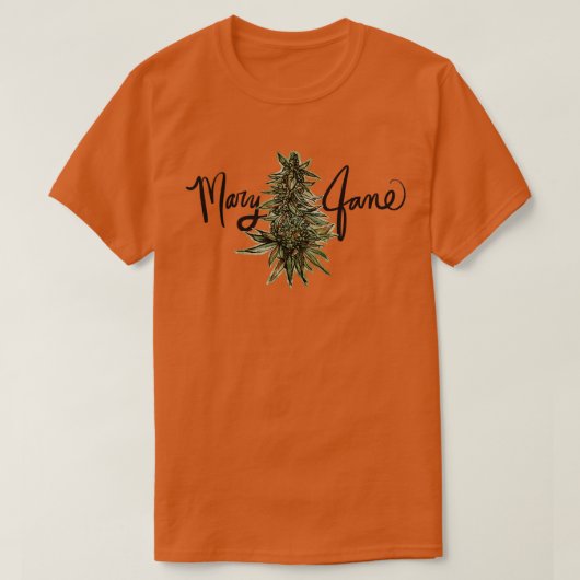 メリーウィードの花 Tシャツ (デザイン正面)