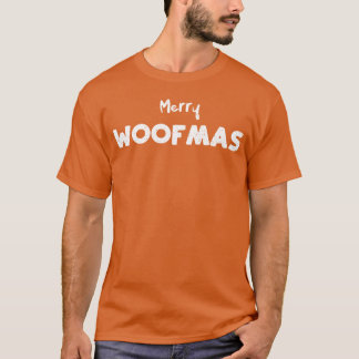メリーウォフマスドッグおもしろい Tシャツ