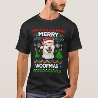 メリーウーマスアグリーなセーター柴犬値リスト Tシャツ