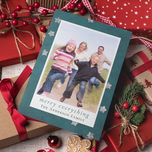 「メリーエブリシング」シルバーフォイルスターフォト シーズンカード