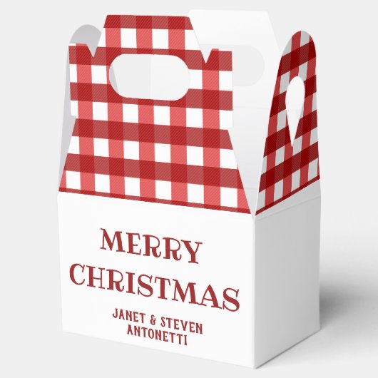 メリーエレガントクリスマスのお願い箱 フェイバーボックス (オープン)