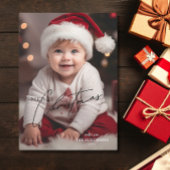 メリーエレガントクリスマスの休日の写真 シーズンカード