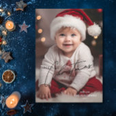 メリーエレガントクリスマスの休日の写真 シーズンカード