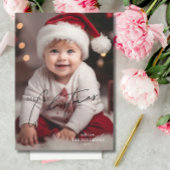 メリーエレガントクリスマスの休日の写真 シーズンカード