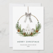 メリーエレガントクリスマスの作曲企業の シーズンカード (正面)