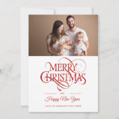 メリーエレガントクリスマスの写真 シーズンカード (正面)