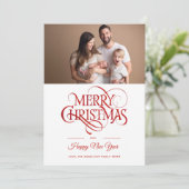 メリーエレガントクリスマスの写真 シーズンカード (スタンド正面)