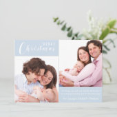 メリーエレガントクリスマスの氷色| |2写真 シーズンカード (スタンド正面)