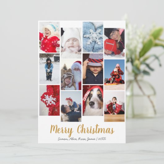 メリーエレガントクリスマスカスタム写真集 シーズンカード (スタンド正面)