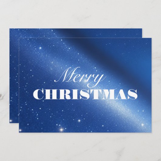 メリーエレガントクリスマスカード シーズンカード (正面/裏面)