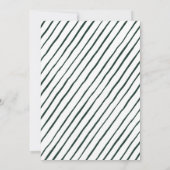 メリーエレガントクリスマススクリプトタイポグラフィ7写真 シーズンカード (裏面)