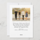 メリーエレガントクリスマススクリプト2写真 シーズンカード (裏面)